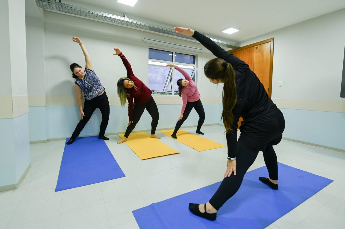 Exercício físico orientado / pilates