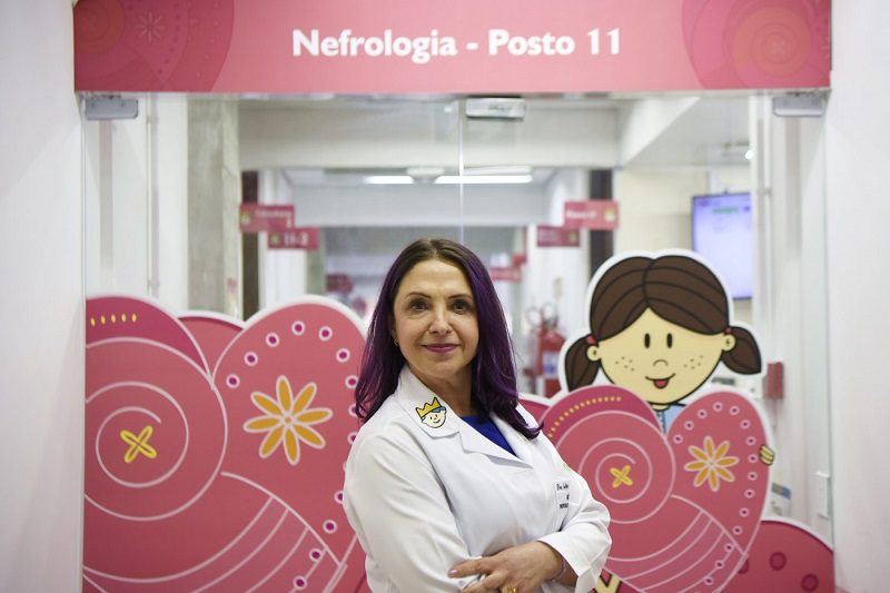 Evelise Tissori Vargas: a primeira residente de Nefrologia do Hospital